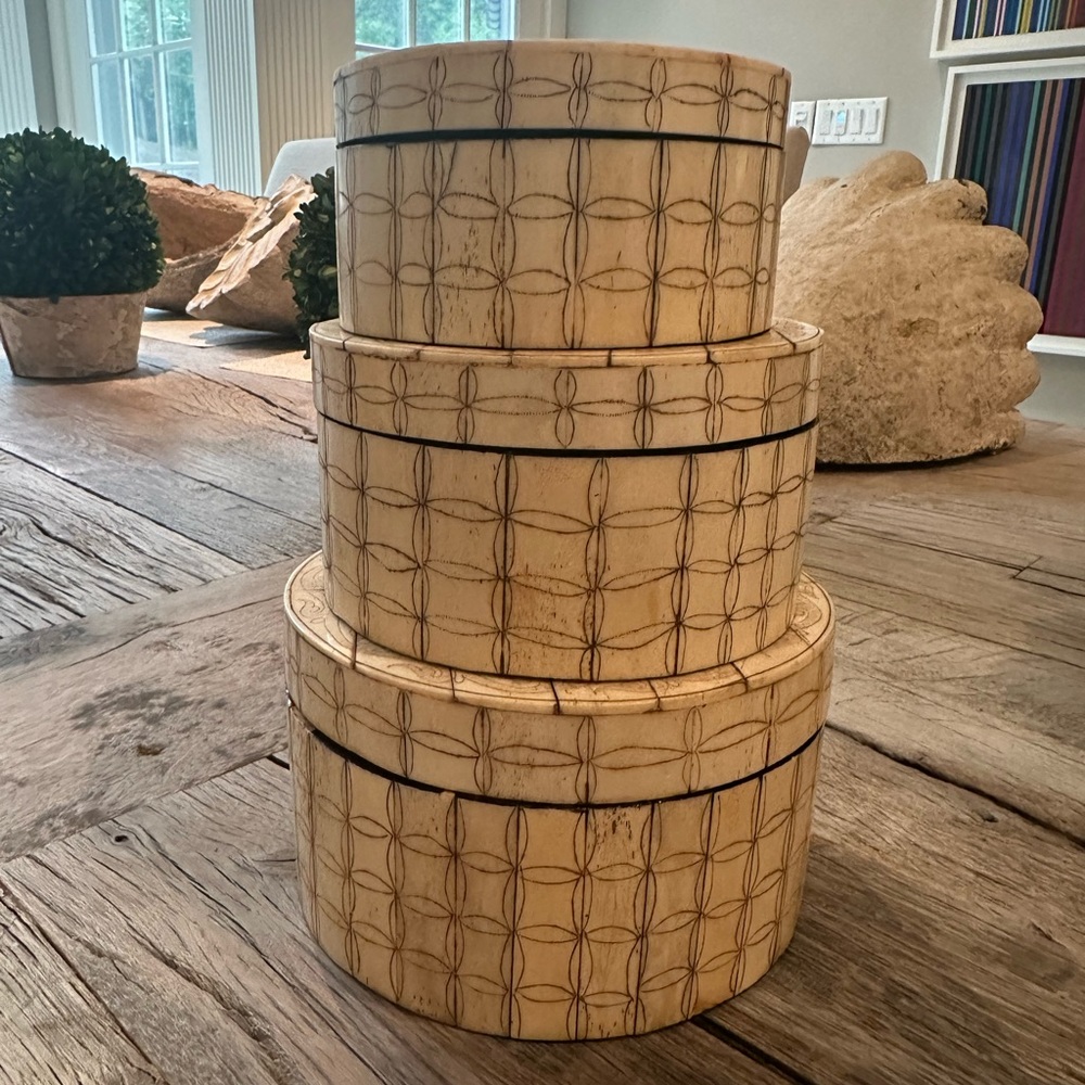 Set of 3 boxes